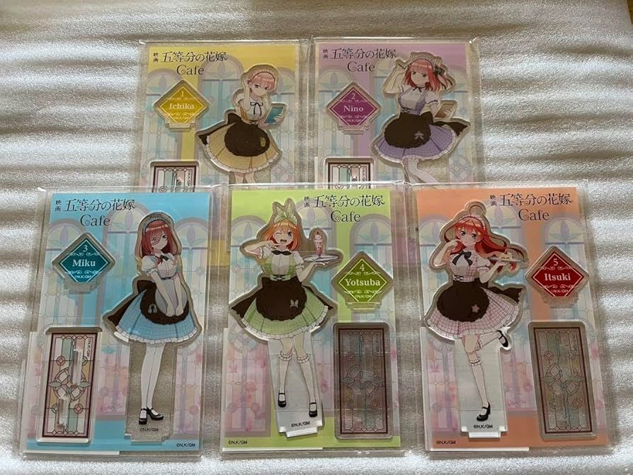 五等分の花嫁スイパラスイーツパラダイスアクリルスタンド全種セット